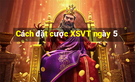 Cách đặt cược XSVT ngày 5