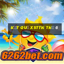 Kết quả XSTTH Thứ 6