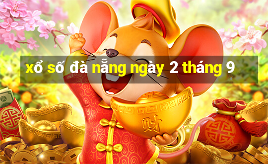 xổ số đà nẵng ngày 2 tháng 9