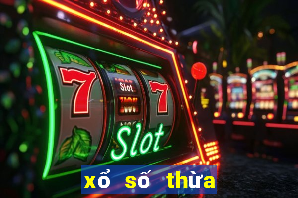 xổ số thừa thiên huế ngày