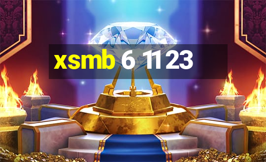 xsmb 6 11 23