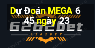 Dự Đoán MEGA 6 45 ngày 23