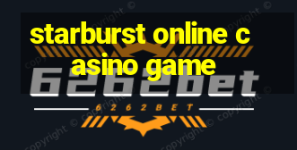 starburst online casino game