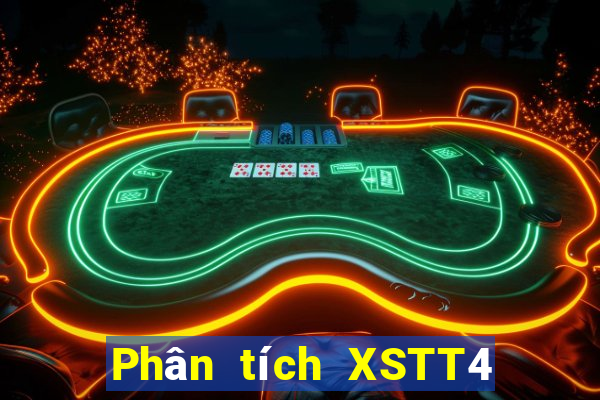 Phân tích XSTT4 ngày thứ sáu