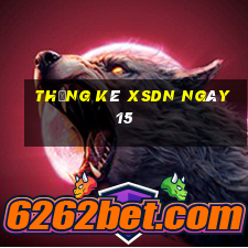 Thống kê XSDN ngày 15