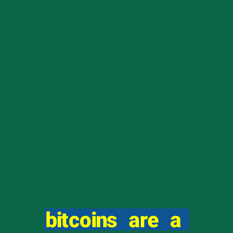 bitcoins are a form of virtual currency