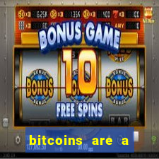 bitcoins are a form of virtual currency