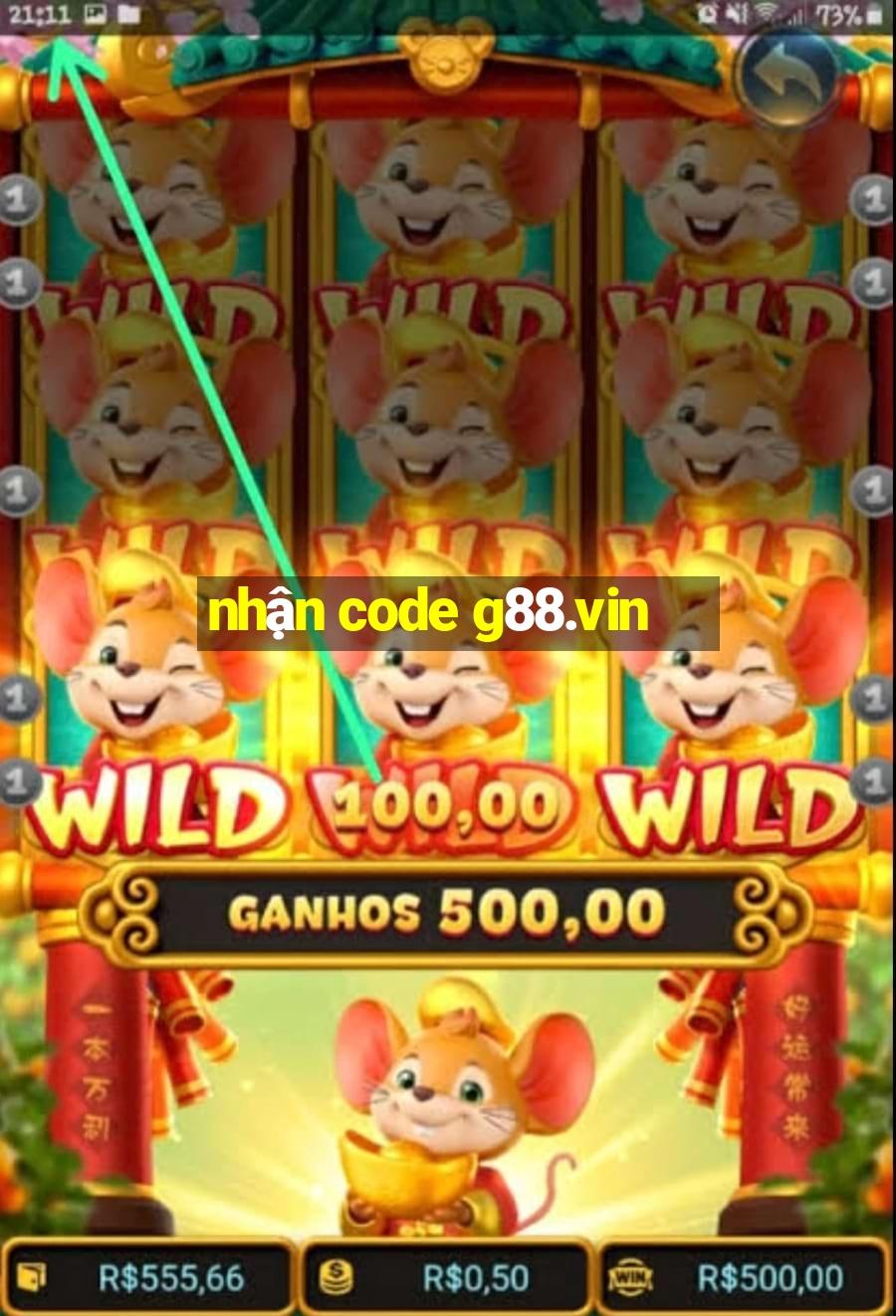 nhận code g88.vin