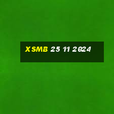 xsmb 25 11 2024