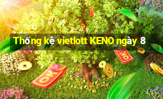 Thống kê vietlott KENO ngày 8