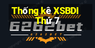 Thống kê XSBDI Thứ 7