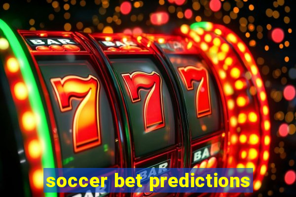 soccer bet predictions