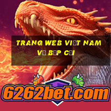 Trang web Việt nam về bắp cải