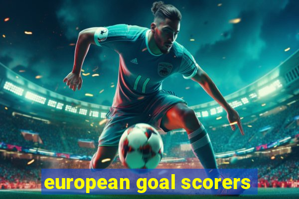 european goal scorers