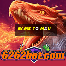 game tô màu