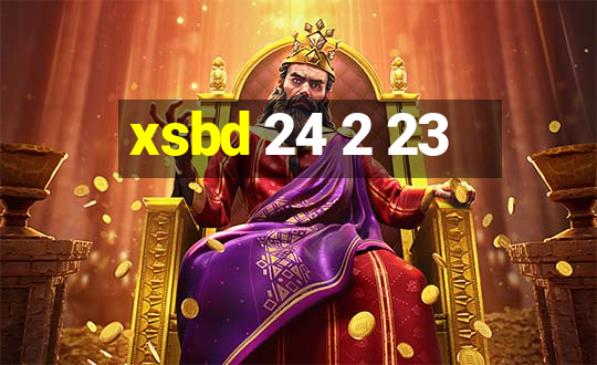 xsbd 24 2 23