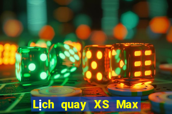 Lịch quay XS Max 3D ngày 7