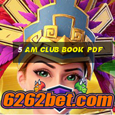 5 am club book pdf