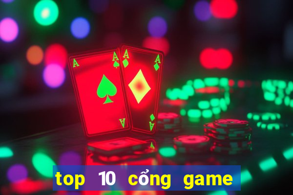 top 10 cổng game quốc tế