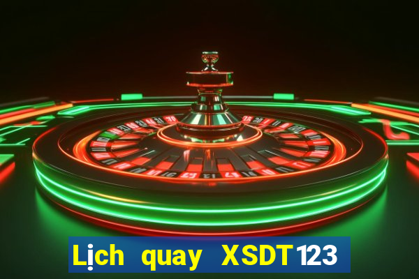 Lịch quay XSDT123 ngày 20