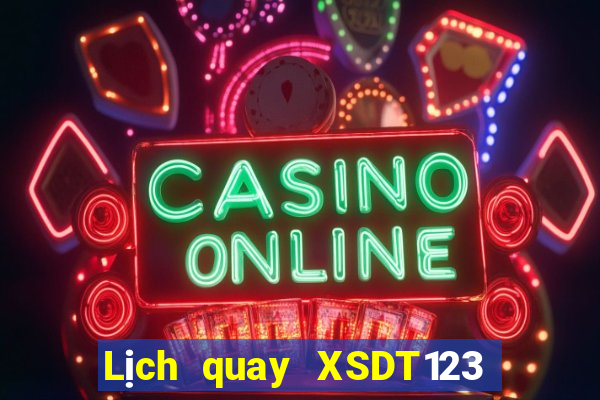 Lịch quay XSDT123 ngày 20