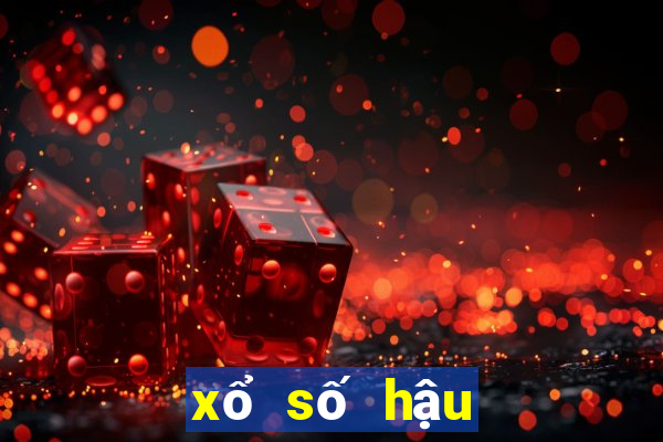 xổ số hậu giang ngày 13 tháng 5