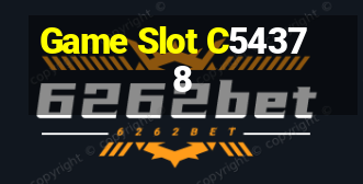 Game Slot C54378