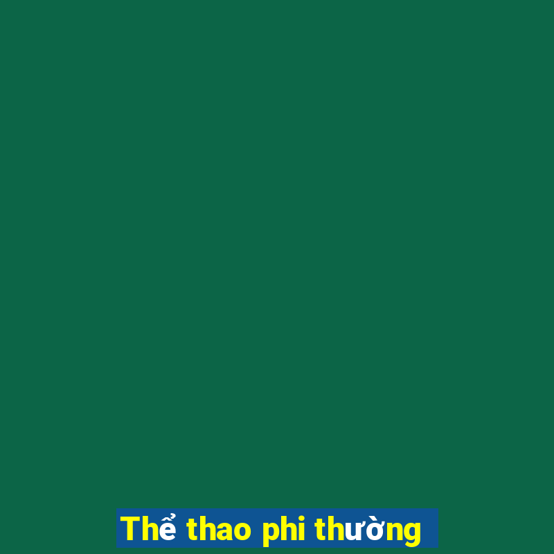 Thể thao phi thường