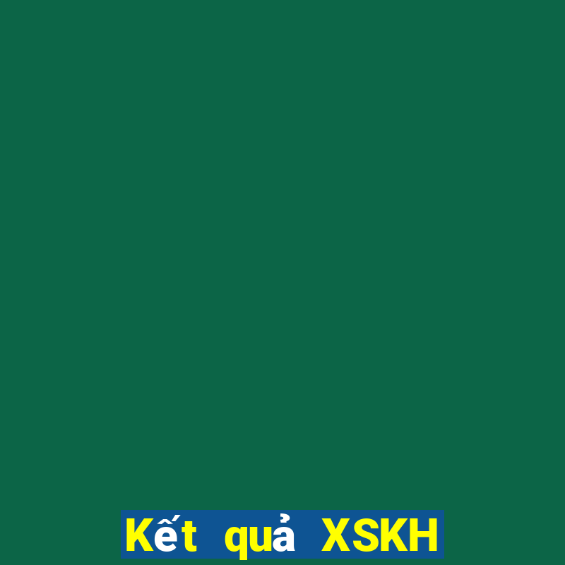 Kết quả XSKH ngày thứ năm