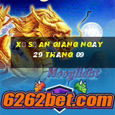 xổ số an giang ngày 29 tháng 09