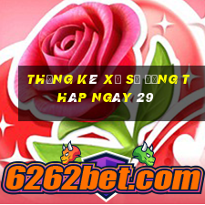 Thống kê Xổ Số đồng tháp ngày 29