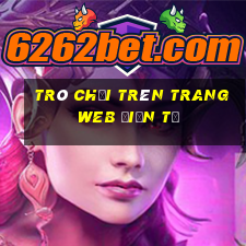 Trò chơi trên trang web điện tử