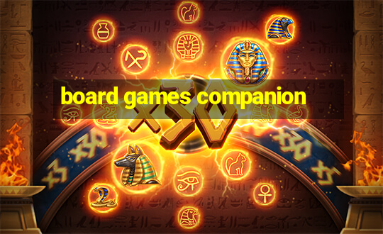 board games companion