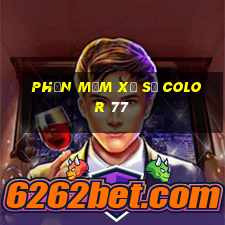 Phần mềm xổ số Color 77