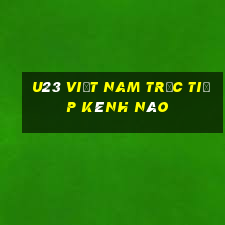 u23 việt nam trực tiếp kênh nào