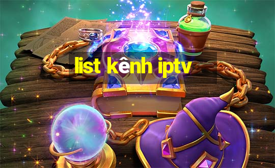 list kênh iptv