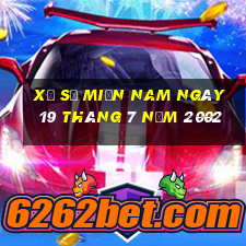 xổ số miền nam ngày 19 tháng 7 năm 2002