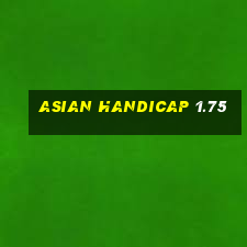 asian handicap 1.75