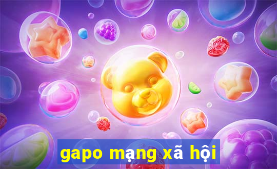 gapo mạng xã hội