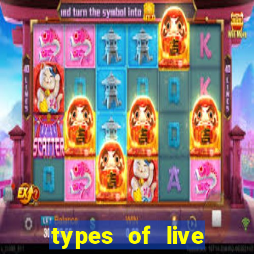 types of live casino studios