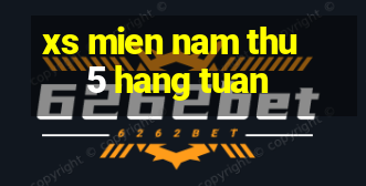 xs mien nam thu 5 hang tuan