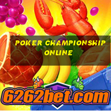 poker championship online