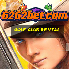 golf club rental