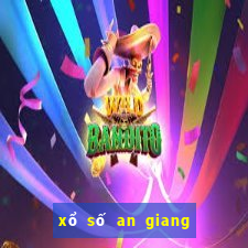 xổ số an giang 4 tháng 8