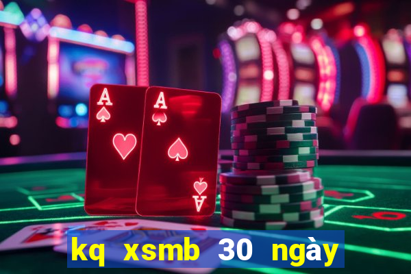 kq xsmb 30 ngày gần nhất