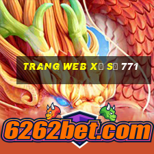 Trang web xổ số 771