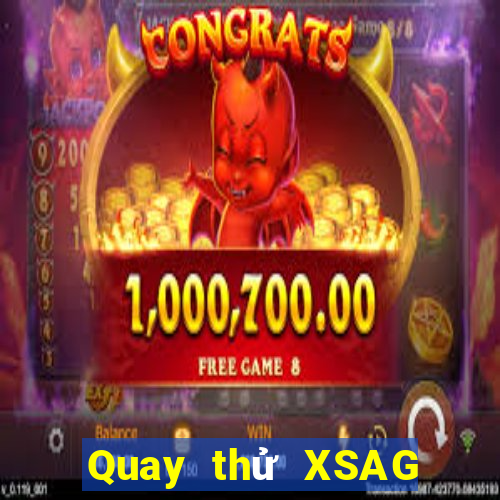 Quay thử XSAG ngày 21