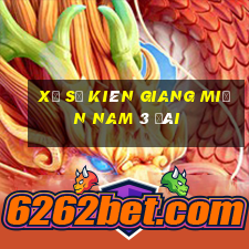 xổ số kiên giang miền nam 3 đài