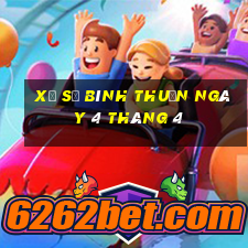 xổ số bình thuận ngày 4 tháng 4