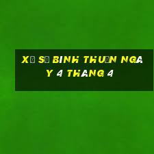 xổ số bình thuận ngày 4 tháng 4